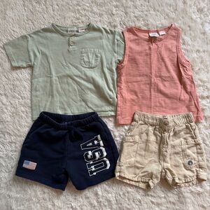 Zara Toddler Boys Warm Weather Play Bundle - 2-3T